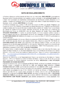NOTA DE ESCLARECIMENTO folha 1-001