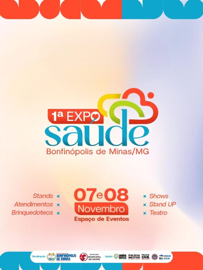 1ª Expo Saúde de Bonfinópolis de Minas-MG!